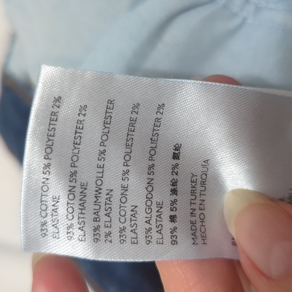 We The Free High Rise Skinny Jeans, Color Blue Size 27 - Picture 14 of 15